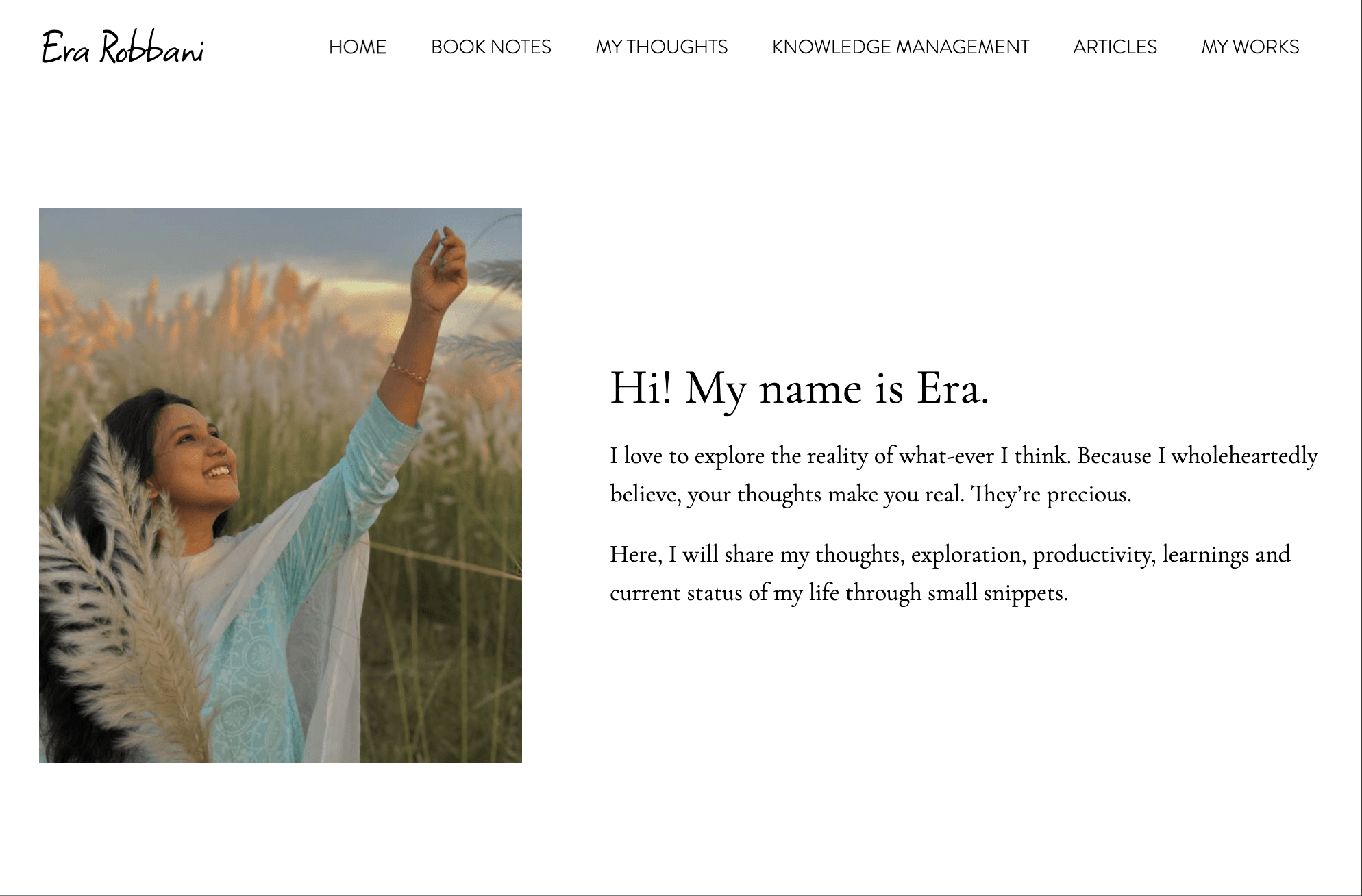 Portfolio of Era Robbani