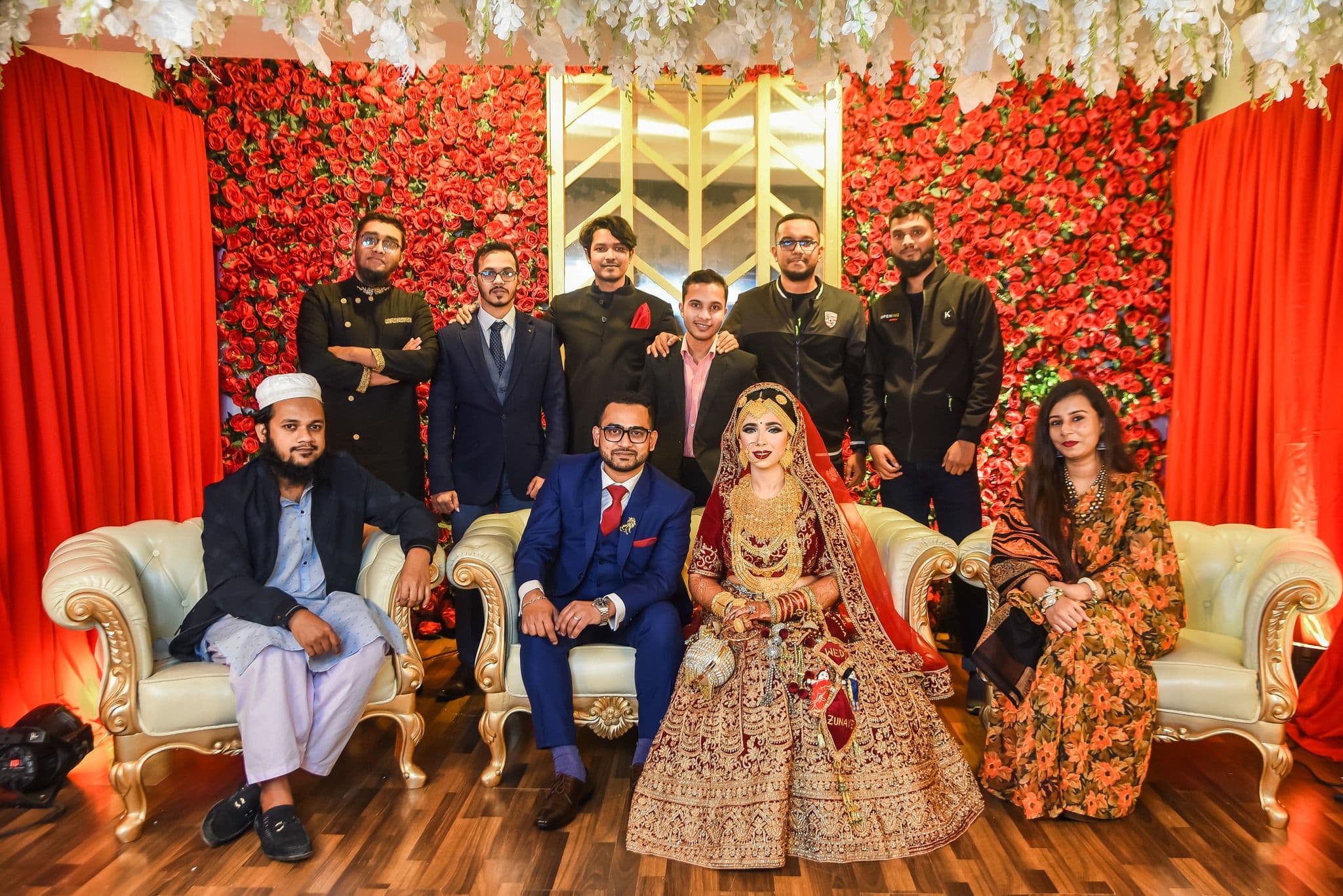 Algosolver team at weeding of our CEO