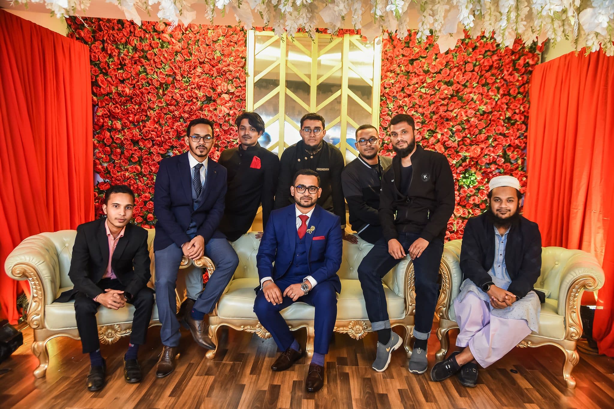 Algosolver team at weeding of our CEO